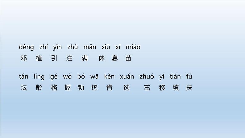 部编版二年级语文下册《邓小平爷爷植树》PPT优秀课件 (2)第5页