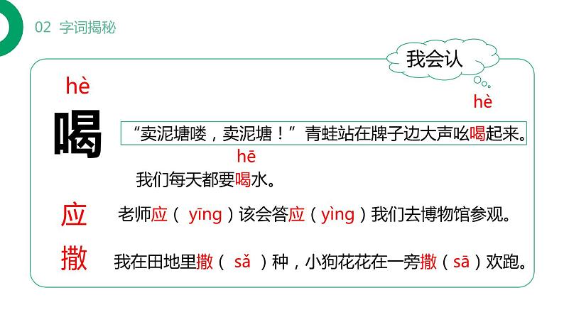 部编版二年级语文下册《青蛙卖泥塘》PPT课文课件 (2)第6页
