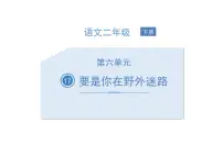 人教部编版二年级下册17 要是你在野外迷了路教学课件ppt