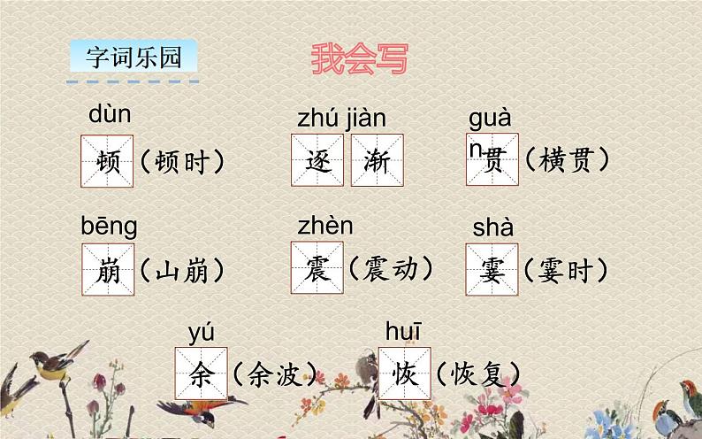 人教部编版(五四制)四年级上册语文 第一单元 《观 潮》课件PPT第6页