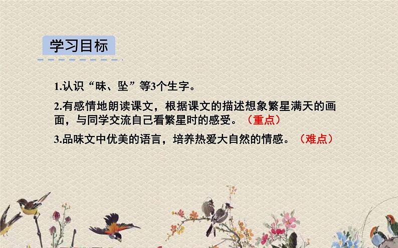 人教部编版(五四制)四年级上册语文 第一单元 《繁 星 》课件ppt第2页