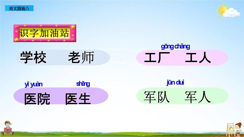 部编人教版一年级语文上册《语文园地八》教学课件PPT优秀公开课课件02