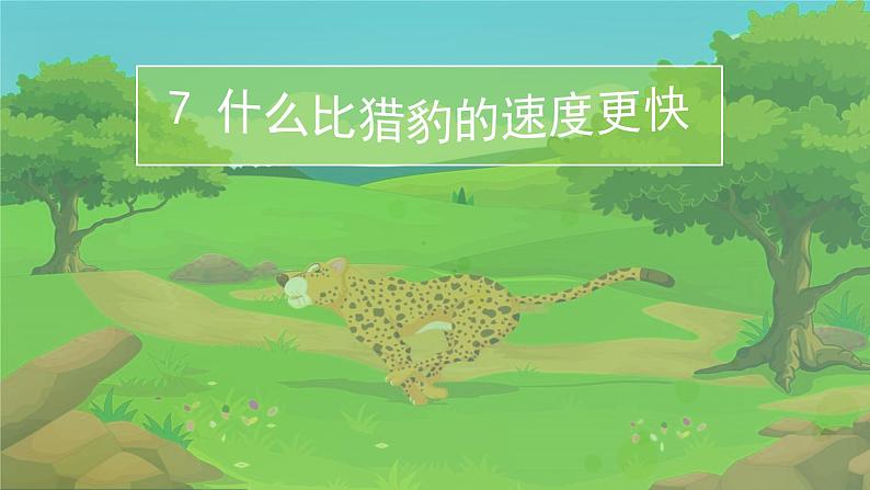 五年级语文上册第二单元7什么比猎豹的速度更快教学课件新人教版第5页
