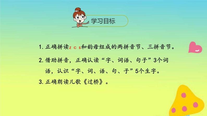 一年级语文上册第2单元汉语拼音zcs第2课时课件新人教版02