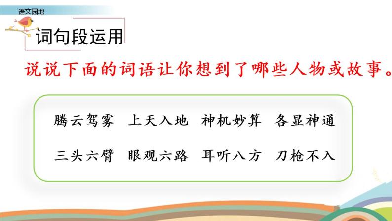 部编版小学语文四年级上册 第4单元语文园地课件PPT06