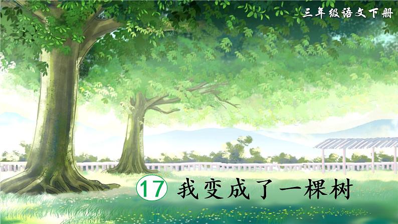 17 我变成了一棵树(课件)第1页