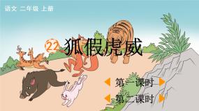 2020-2021学年课文722 狐假虎威教学课件ppt