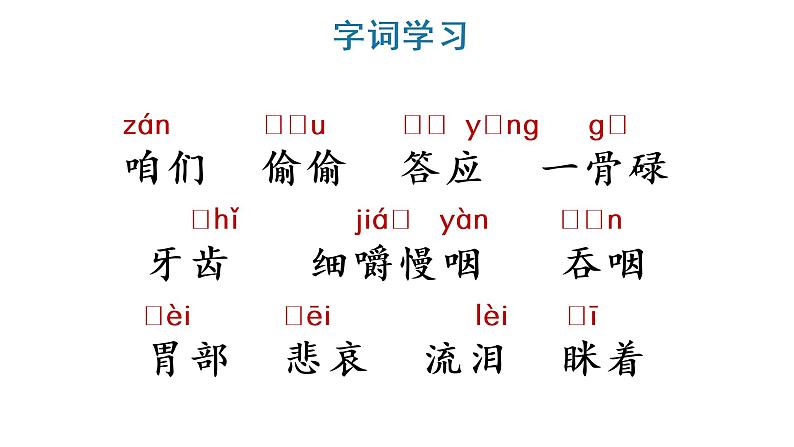 部编版三年级语文上册--10 在牛肚子里旅行 课件 素材04