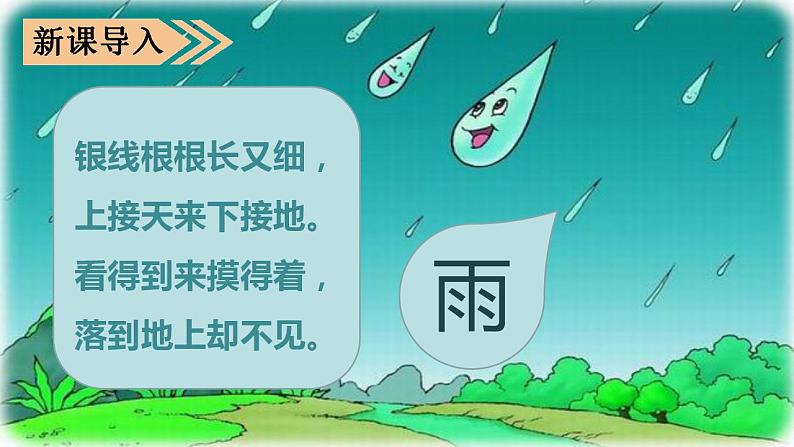 6 (课堂教学课件)秋天的雨第1页