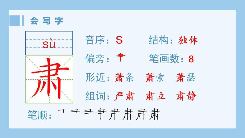 部编版 四年级上册 语文 (生字课件)22.为中华之崛起而读书02