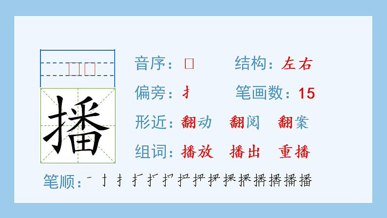 部编版 五年级上册 语文 (生字课件)2.落花生03
