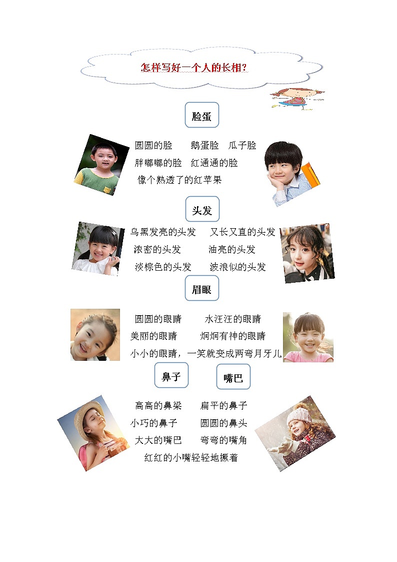 (名師原創(chuàng)連載)萌娃二升三《看圖寫話》夏令營第三站:我會寫好人物(含答案)學(xué)案第2頁
