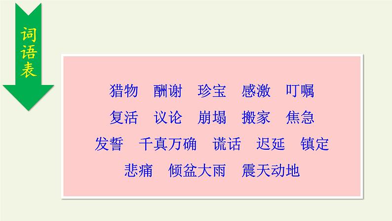 部编版语文五年级上册 9 猎人海力布(课件)第6页