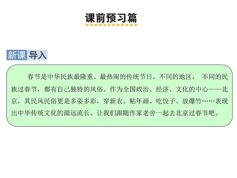 六年级下册语文课件-1 北京的春节 部编版 (共40张PPT)第2页