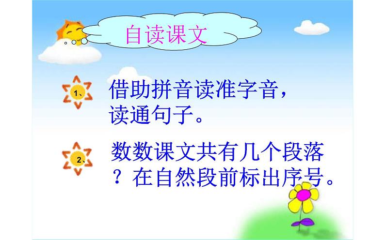 人教版一年级语文下册 4《四个太阳》课件第4页