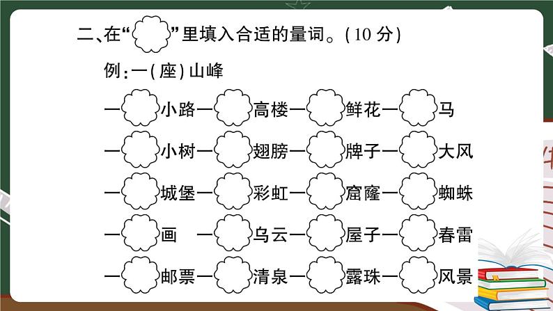 部编版语文二年级下册:词语与句子专项复习 +答案+讲解PPT03