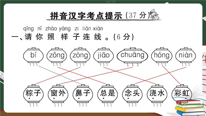 人教部編版一年級(jí)下冊(cè)：第四單元期末總復(fù)習(xí)（講解版）第7頁(yè)