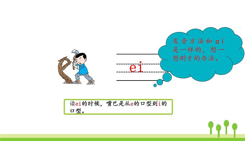五四制一年级语文上册 第三单元 9.ai ei ui PPT课件第5页