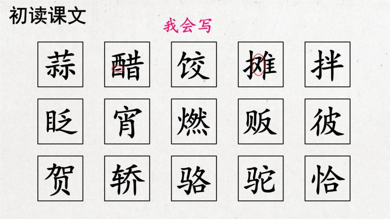 部编版 语文六年级下册 1 北京的春节 课件+视频05