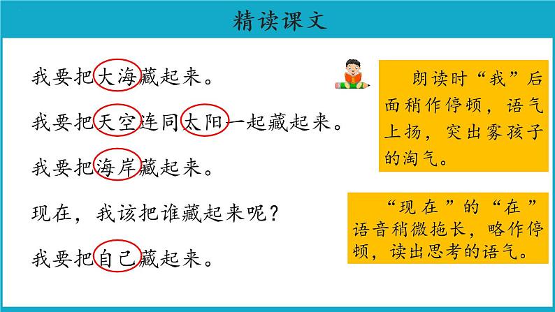 二年级上册语文20课【教学课件】雾在哪里第二课时(部编版)第8页