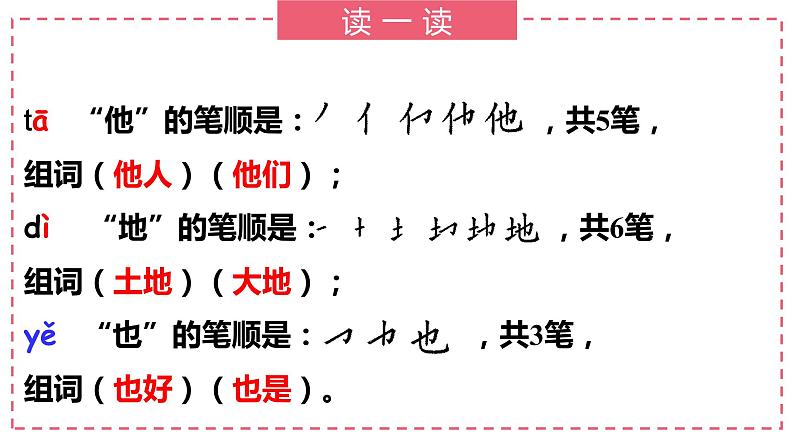 部编版语文一下《小公鸡和小鸭子》 第二课时 课件PPT(送教案)06
