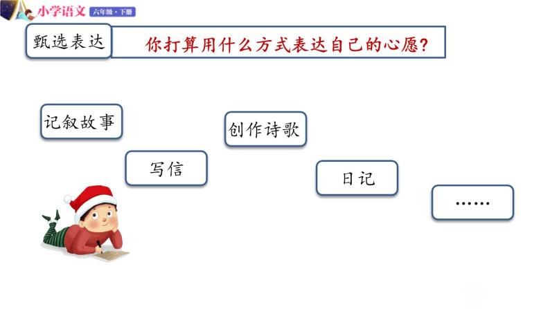 人教版语文六年级下册：第四单元 习作：心愿 部编版 课件06