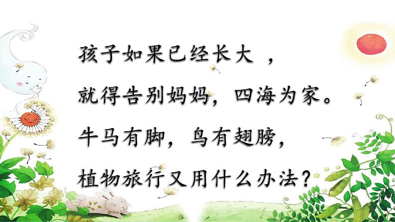 部编版语文二年级上册 3 植物妈妈有办法(23)(课件)06