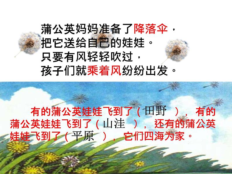部编版语文二年级上册 3、植物妈妈有办法(课件)06