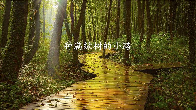 部编版语文二年级上册 开满鲜花的小路(1)(课件)03