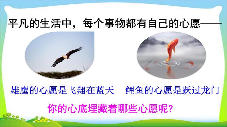 最新部编版六年级语文下册习作:心愿优课课件PPT第5页