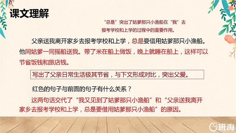 19.父爱之舟(2个课时)课件+教案07