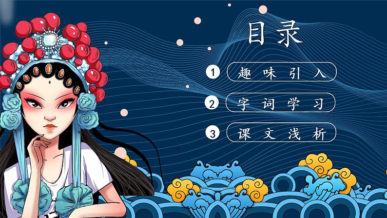 部编版语文六年级上册-24.京剧趣谈 第1课时【优秀课件】第2页