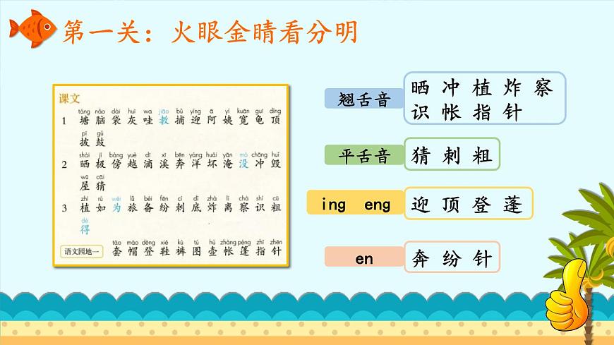 部編版 語文二年級(jí)上冊(cè) 第一單元知識(shí)復(fù)習(xí)課件PPT第7頁