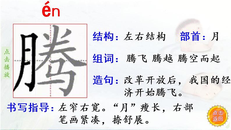 18.童年的水墨画 生字课件(笔顺动漫)05