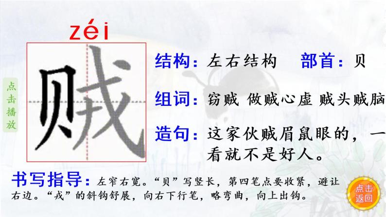 27.漏  生字课件（笔顺动漫）06