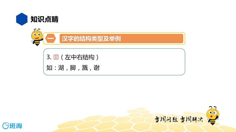 部编版语文二年级 【知识精讲】1.汉字(5)汉字的结构课件PPT第5页