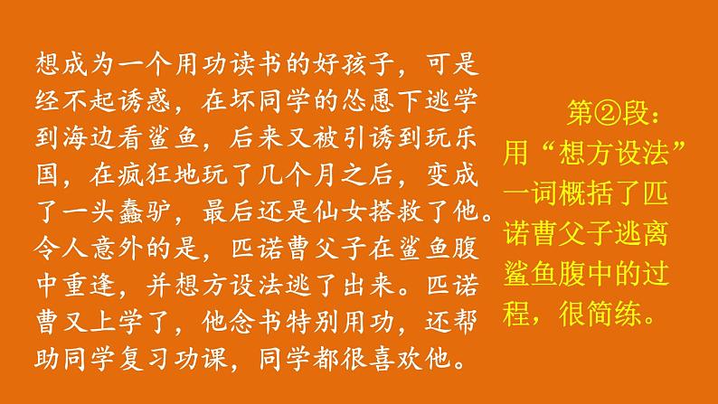 统编版语文六年级下册习作: 写作品梗概 第2课时 (课件)第4页
