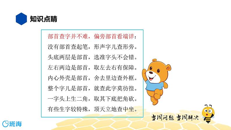 语文六年级 【知识精讲】1.汉字(10)查字典课件PPT第6页