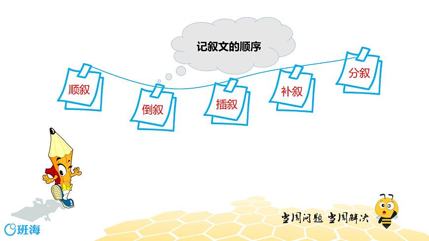 語文四年級 【專題課程】記敘的順序及作用課件PPT第5頁