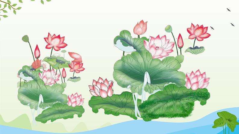 部编版语文一下《荷叶圆圆》 第二课时 课件PPT(送教案)05