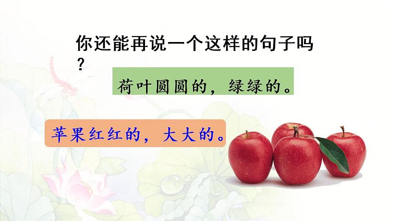 统编版一年级语文下册 第6单元 13.荷叶圆圆 课件04