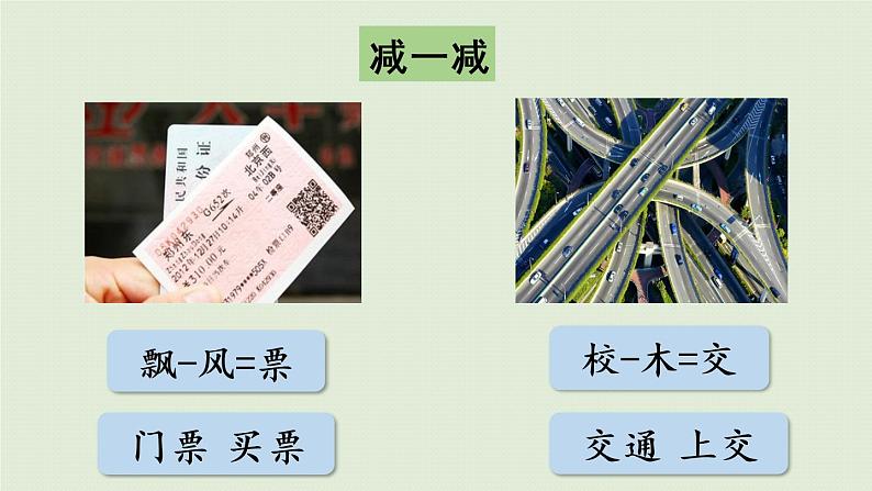 统编版一年级语文下册 第7单元 语文园地七 课件07