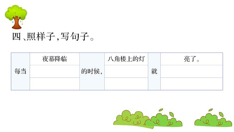 部编版 语文二年级上册 复习课件 :15 八角楼上05
