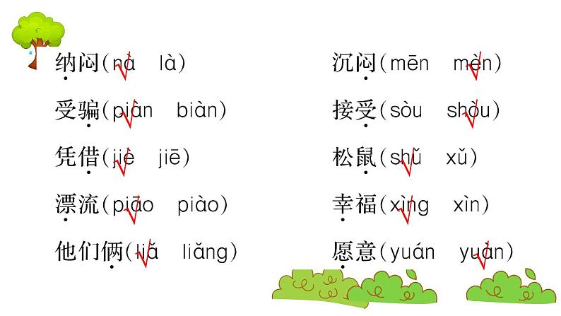 部编版 语文二年级上册 复习课件 :字词专项八第3页