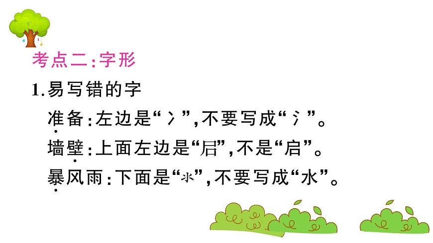 部編版 語(yǔ)文三年級(jí)上冊(cè) 第四單元知識(shí)總結(jié)課件PPT第6頁(yè)