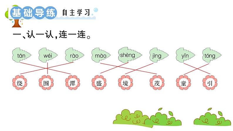 部编版 语文二年级上册 复习课件 :10 日月潭第2页