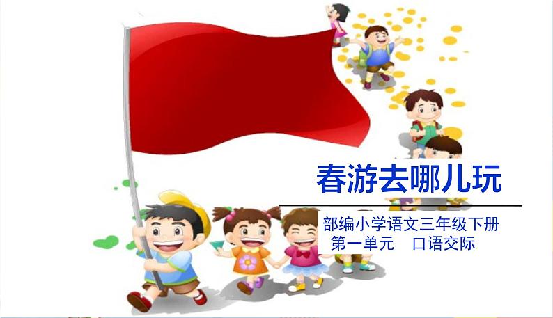 部编版语文三年级下册 第一单元 口语交际:春游去哪儿玩课件PPT01