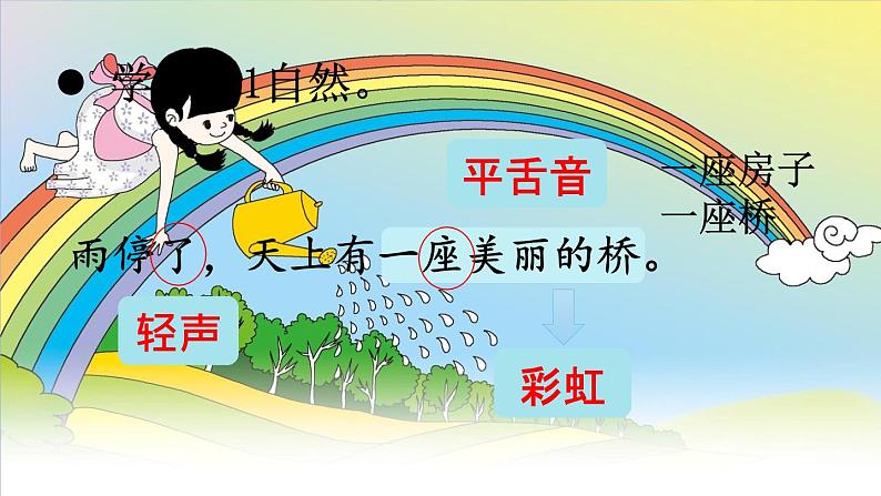 部编版(五四制)语文一下 11 《彩虹》课件03