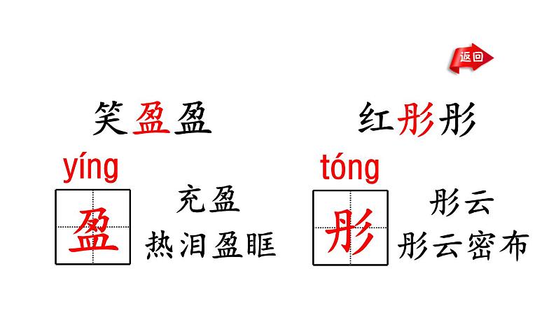 部编版(五四制)三下 24 火烧云 课件第7页