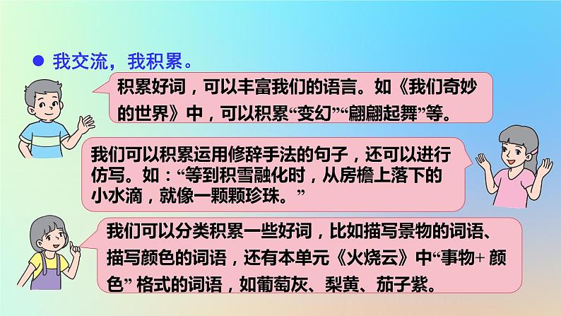 部编版(五四制)三下 语文园地七 课件04